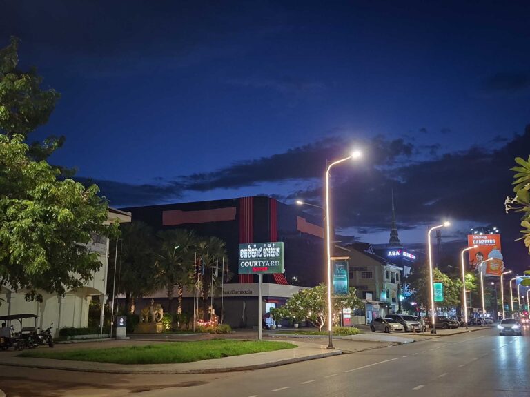 Entrance to Courtyard by Marriott Siem Reap Resort in Siem Reap